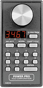 NCE 5240044 Cab06pr Radio Equipped Engineer Cab w/ Pontentiometer & LED Display Wireless Throttle