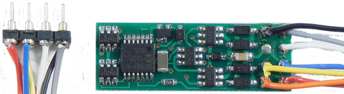 NCE 5240132 N14SRP 1 Amp 4-Function [NMRA 8 Pin Plug DCC Decoder]