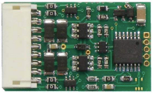 NCE 5240175 D13J HO 4-Function [9 Pin JST Plug or Hardwire DCC Decoder] 4-Pack