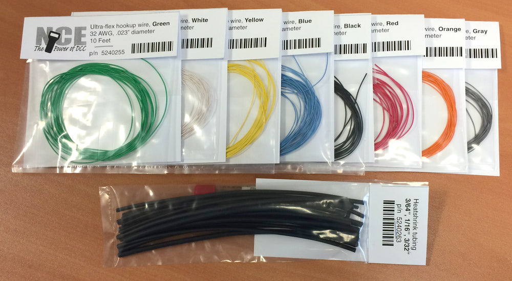 NCE 5240242 Locomotive Wiring Kit for installing DCC Decoders