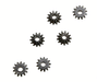NWSL 28006 HO Scale Upgrade Steel Bevel Gear pkg(6), For Bachmann Spectrum HO 3-Truck Shay