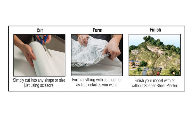 Woodland Scenics C1179 Shaper Sheet, 18" x 72"