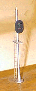 Oregon Rail Supply 114 HO Scale Two Aspect Signal with LED's - Kit
