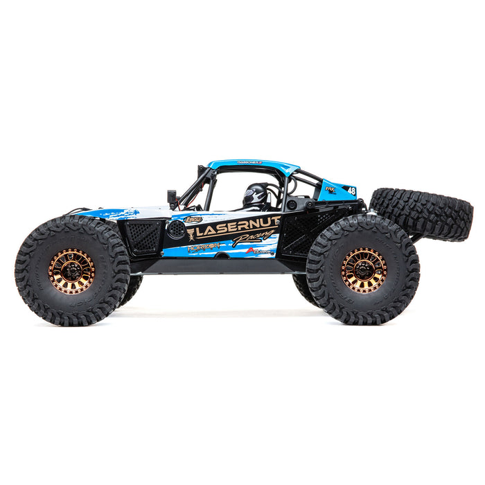 LOSI 03028T1 1/10 Blue Lasernut U4 Brushless RTR 4WD Rock Racer