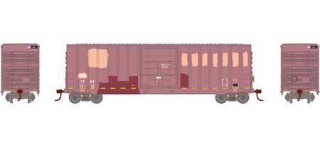Roundhouse 2137 HO Scale 50' High Cube Plug Door Boxcar Dansville & Mount Morris Railroad DMM 1751