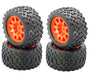 Powerhobby 3275 Orange Scorpion Belted Tires on Viper Wheels for X-Maxx Set of 4