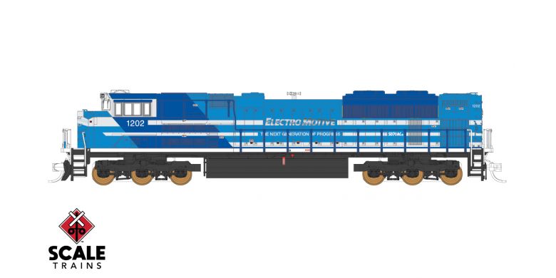 Fox Valley Models 10166 N Scale EMD SD70ACe Demonstrator EMDX 1203 LokSound