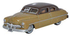 Oxford Diecast 87ME49004 HO Scale 1949 Mercury 8 2 Tone Tan Beige