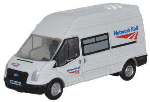 Oxford Diecast NFT005 N Scale Ford Transit Van High Roof Network Rail