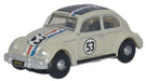 Oxford Diecast NVWB001 N Scale Volkswagen VW Bug Herbie 53