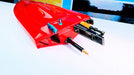 Oxidean Marine Mini-Dom Fiberglass Self Righting Mono RTR RC Boat - Red (OXIMDOMF-ARTR-R + OXM-50001