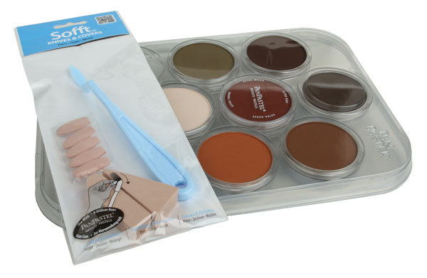 Pan Pastel 30701 7 Color Modeler's Weathering Set Rust and Earth