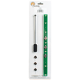 Fox Valley Models 19999 HO Scale Passenger Car Lighting Kit With Magnetic On/Off Switch Length 9