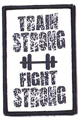 Train Strong Patch with Loop and Hook Backing (Approximately 3"x2")