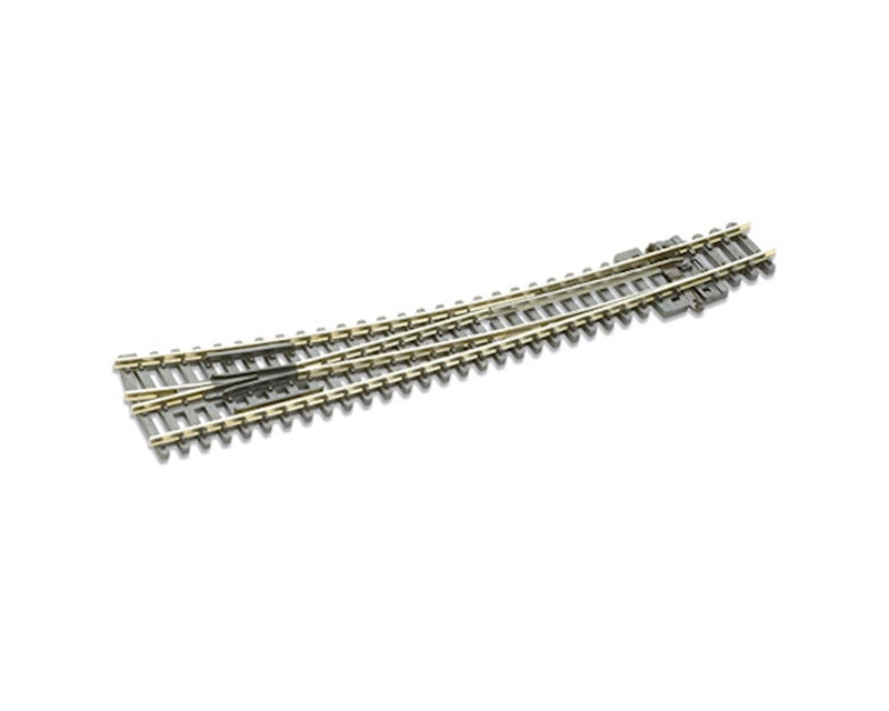Peco SL386 N Scale Code 80 Insulfrog Double Curved Right Hand Turnout