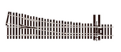 Peco SL-8351 HO Scale Code 83 Insulfrog #5 Turnout Right Hand