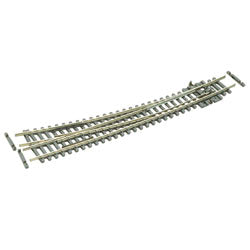Peco Streamline SL-E386F N Scale Code 55 Electrofrog Double Curved Right Hand Turnout