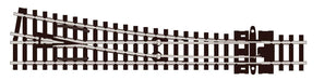 Peco SLU395F N Scale Code 55 Unifrog #6 Right Hand Turnout