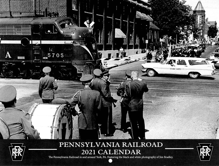 The Pennsylvania Railroad in and around York, Pa 2021 Calendar (Jim Bradley Photography)