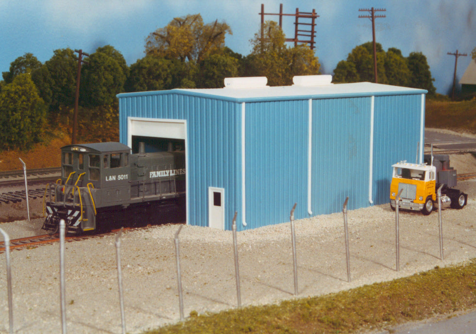 Pikestuff 5000 HO Scale Modern Small Engine House Kit