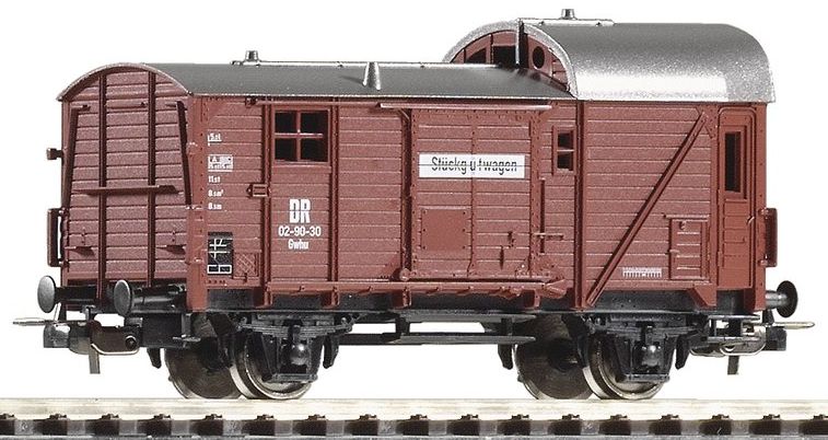 PIKO 57708 HO Scale Boxcar Gwhu02 DR III 02-90-30 - NOS