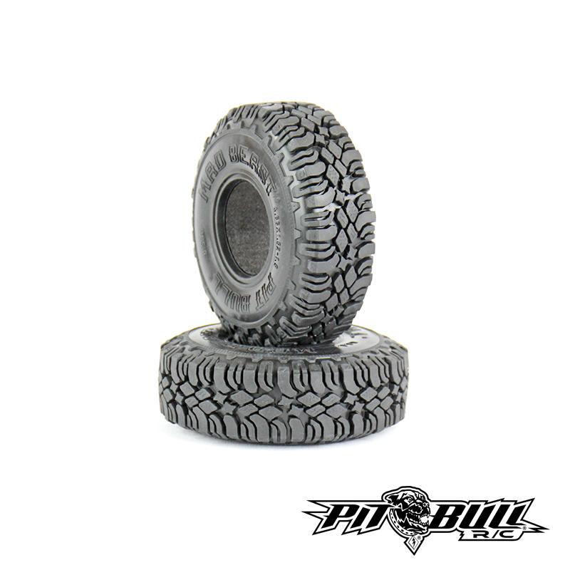 Pit Bull Tires 9007NK 1.9 Mad Beast Crawler Tire with Komp Kompound 2 Pack
