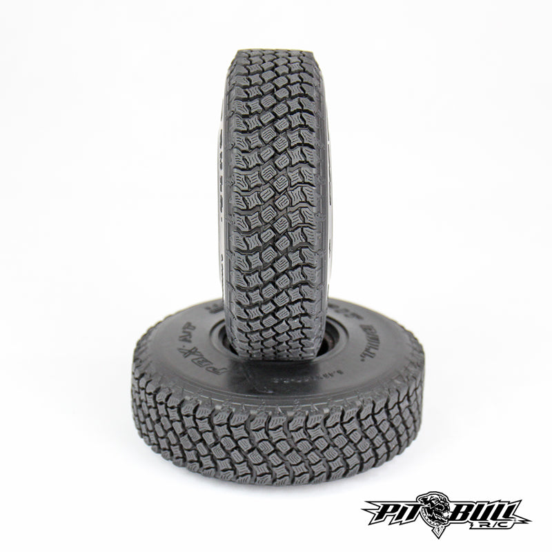 Pit Bull Tires 9012AK 2.2 PBX A/T Hardcore Scale Tire Alien Kompound with Foam