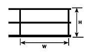Plastruct Model Parts 90472 HR-4 HO Scale Hand Rail, 5/32" (2 Pack)