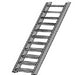 Plastruct Model Parts 90662 STAS-4 HO Scale Stairs (2 Pack)