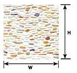 Plastruct Model Parts 91563 PS-63 HO Scale Field Stones (2 Pack)