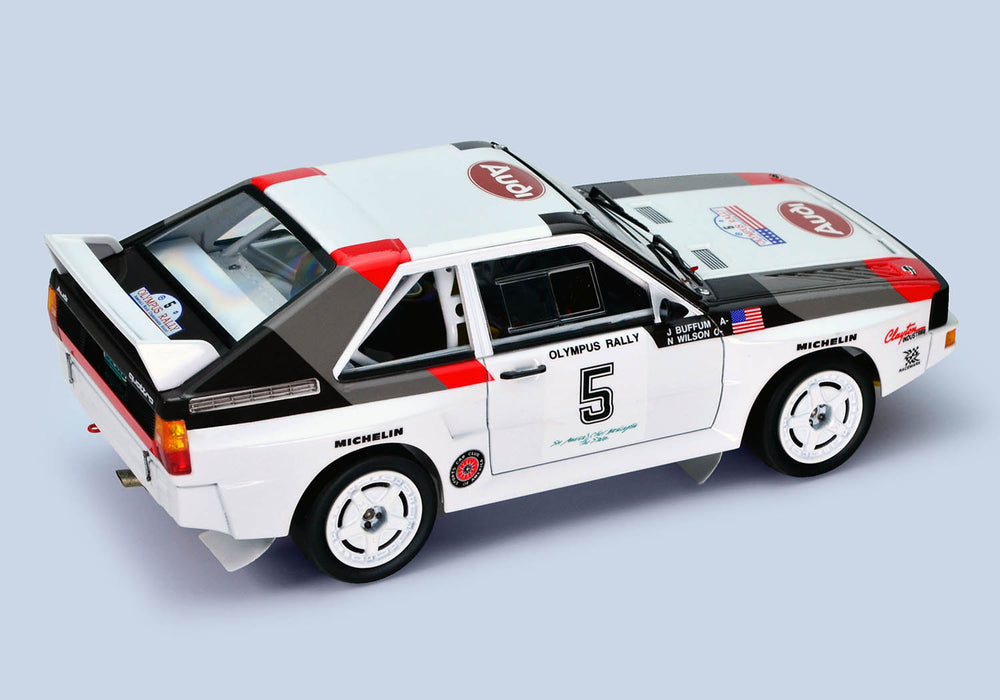 Platz Models 24023 1/24 Audi Sport Quattro S1 1986 US Olympus Rally Race Car Kit