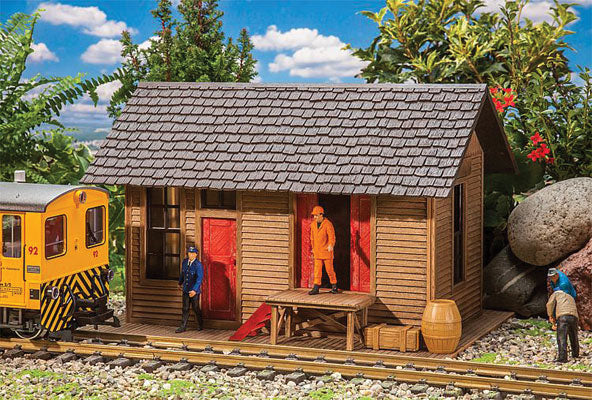 POLA 330880 G Gauge Wood Freight Shed Kit