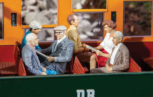 POLA 331503 G Gauge Seated Passengers Figures Set 2 6 Pack