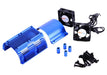Powerhobby 1289 Blue Cooling Fans and Heat Sink for 1/8 Motors