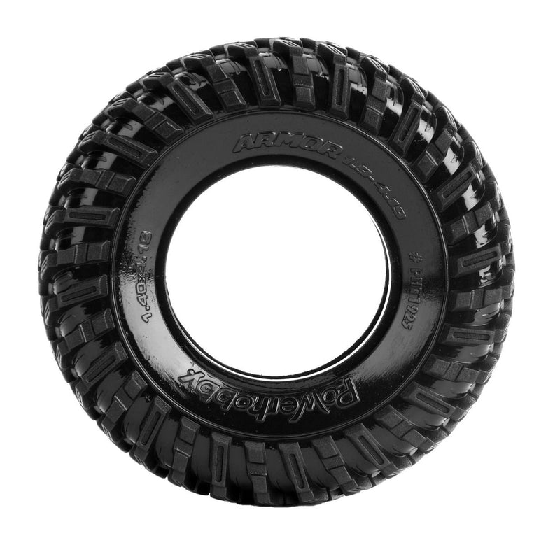 Powerhobby 1925 1.9" Armor 4.19" Crawler Tires with Dual Stage Foams 1 Pair