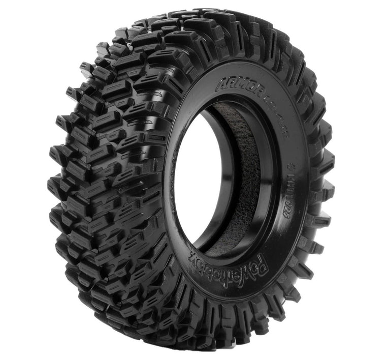 Powerhobby 1925 1.9" Armor 4.19" Crawler Tires with Dual Stage Foams 1 Pair