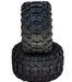 Powerhobby 2122-12 Raptor 2.8" Belted Tires on Black 12mm Hex Wheels with 1/2" Offset (1-Pair)