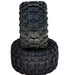 Powerhobby 2122-17 Raptor 2.8" Belted Tires on Black 17mm Hex Wheels with 1/2" Offset (1-Pair)