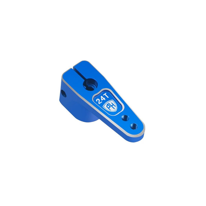 Powerhobby 24763 Blue 24T Aluminum Servo Horn for SCX24 Jeep or C10