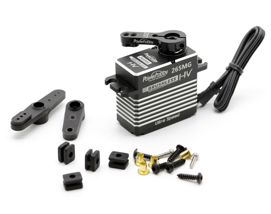 Powerhobby 265MG HV Ultra Fast High Speed Brushless Steel Gear Digital Servo
