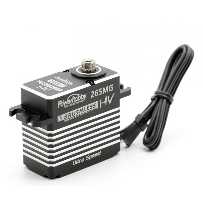 Powerhobby 265MG HV Ultra Fast High Speed Brushless Steel Gear Digital Servo
