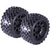Powerhobby 3275 Black Scorpion Belted Tires on Viper Wheels for 8S Kraton and Outcast 1 Pair