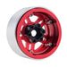 Powerhobby 5053 Red Aluminum 1.9" B4 Beadlock Wheels with 9mm Hubs 4 Pack
