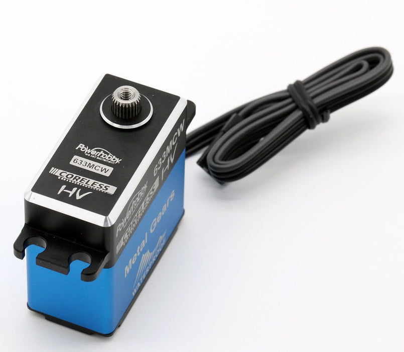 Powerhobby 633MCW HV Waterproof Coreless Steel Gear Servo