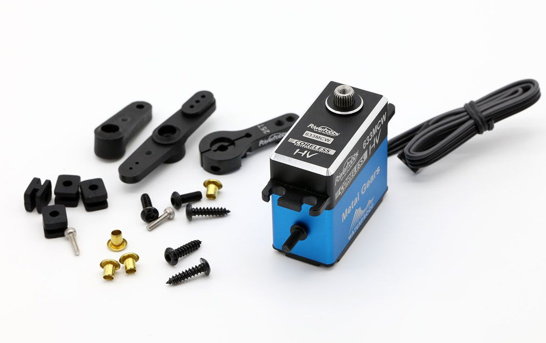 Powerhobby 633MCW HV Waterproof Coreless Steel Gear Servo