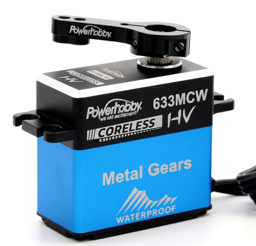 Powerhobby 633MCW HV Waterproof Coreless Steel Gear Servo