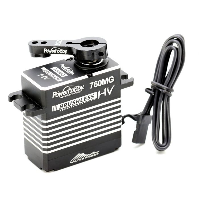 Powerhobby 760MG HV Waterproof Brushless Steel Gear Servo