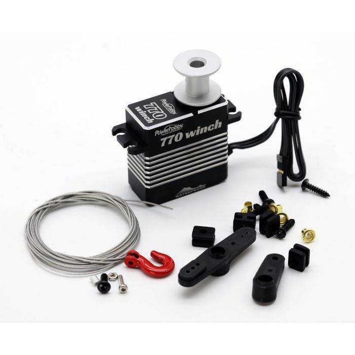 Powerhobby 770 Servo Winch Waterproof Brushless Crawler