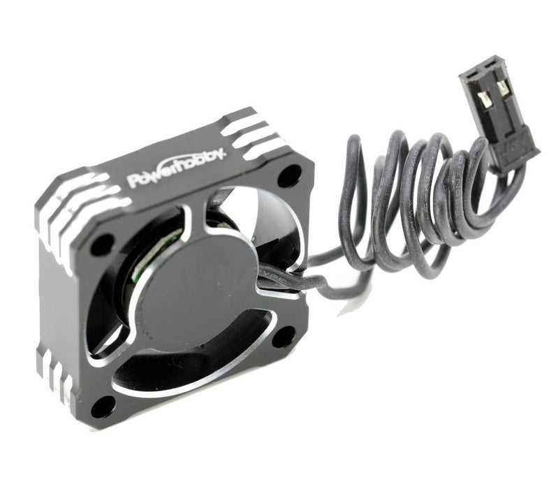 Powerhobby Black 30x30x10mm Tornado High Speed Aluminum RC Cooling Fan ...