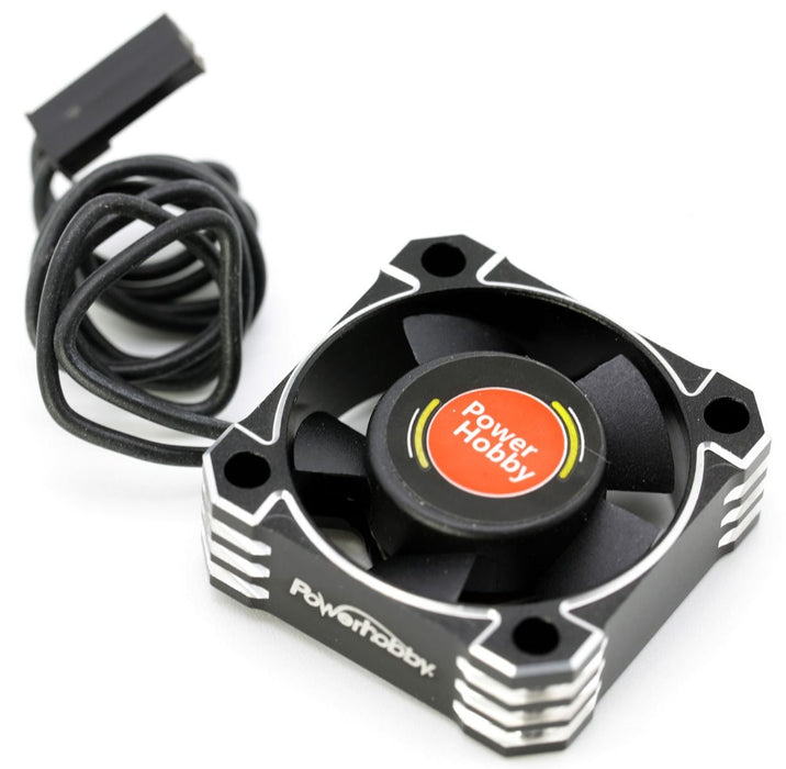 Powerhobby Black 30x30x10mm Tornado High Speed Aluminum RC Cooling Fan ...